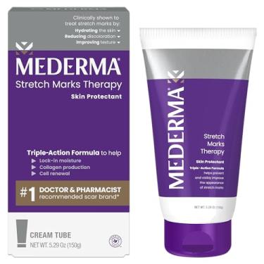 Imagem de Mederma Terapia para estrias - Previne e trata estrias, seguro para gravidez e amamentação, hidrata e nutre a pele, 150 g