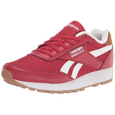 Imagem de Reebok Tênis de corrida masculino Rewind Run Fitness Gym, Vermelho claro/marrom selvagem/branco, 13.5 Women/12 Men