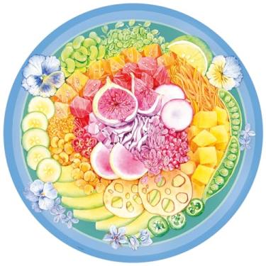 Imagem de Ravensburger Puzzle 17351 - Circle of Colors Poke Bowl - 500 Teile Rundpuzzle für Erwachsene und Kinder ab 12 Jahren