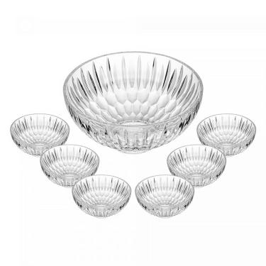 Imagem de Conjunto 7 pçs Bowl para Sobremesa de Vidro Raios 20746 - Wolff