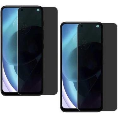 Imagem de Kit 2x Películas 3D de Vidro Privacidade para Motorola Moto G34 5G - H