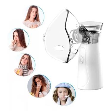 Imagem de Mini Inalador Nebulizador Ultrassônico Sem Fio Silencioso - BELLATOR