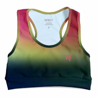 Imagem de Cropped Feminino Top Academia Treino Caminhada Musculção Fitness Alta 