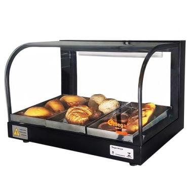 Imagem de G3  - Estufa Gama para salgados semi curva 3 bandejas Preta - 127V - O