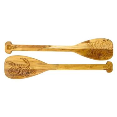 Imagem de Decoração Praia Remo Decorativo Madeira Teca - Carmisini