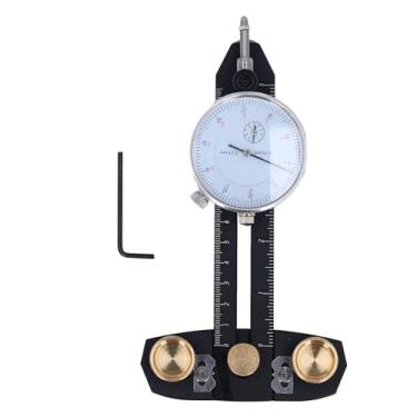 Imagem de Guia de serra de mesa de gabarito fino BORDSTRACT, gabarito de serra de mesa de liga de alumínio ajustável de 120 mm para cortes de tiras estreitas de precisão de marcenaria