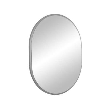 Imagem de Espelho Decorativo Londres 50X40Cm Com Borda Prata - Papel E Parede