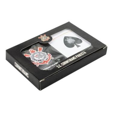Imagem de Jogo 2 Baralhos Plástico Corinthians Oficial - Mileno