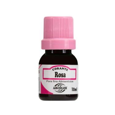Imagem de Corante Alimentício Rosa Líquido Arcolor 10ml - Arcólor