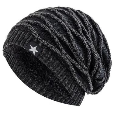Imagem de Gorro De Inverno Pele Forrada Unissex Casual ELASHOPP