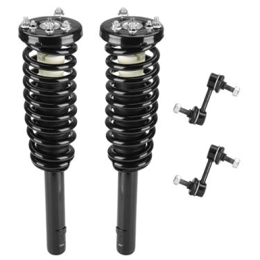 Imagem de Suporte de mola frontal e barra estabilizadora para Honda para Accord 2003-2007, amortecedor e barra oscilante substituem para 172123L, 172123R, K90660, K90661