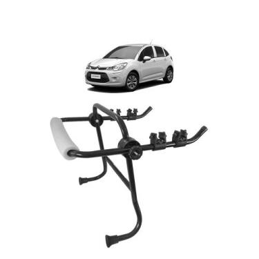 Imagem de Transbike Suporte Universal 2 Bicicletas Porta Mala C3 - METAL LINI