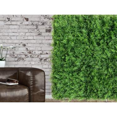 Imagem de 23 Painéis Realistas de Folhas Artificiais Placa Mista Permanente 3D V