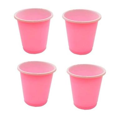 Imagem de Kit 10 Copo Americano 30ml Rosa Pink  pq bebida Gin Whisky - Mor, Rosa