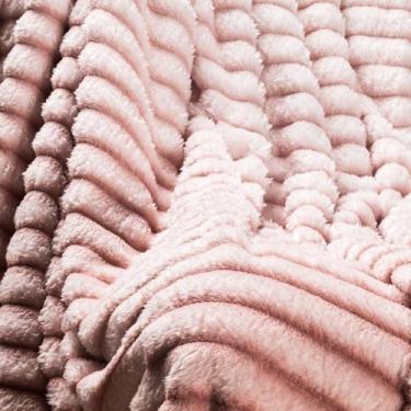 Imagem de Manta Coberto Fluffy Degradê Ulta-soft - Secagem Rapida - Cama Queen -