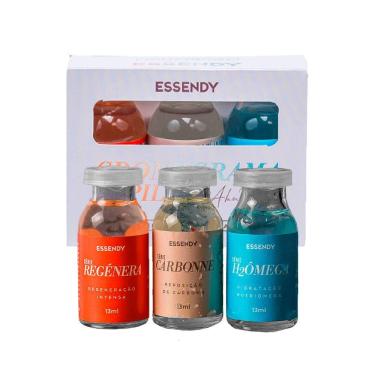 Imagem de Kit Cronograma Capilar Ampolas 13Ml - Essendy