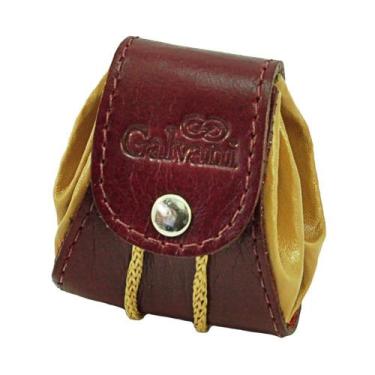 Imagem de Porta Moedas Feminino Platina em Couro 733 Galvani, Vinho