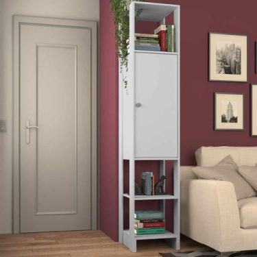 Imagem de Closet com 1 Porta contendo 2 prateleias e 3 nichos externos EY107 Lin