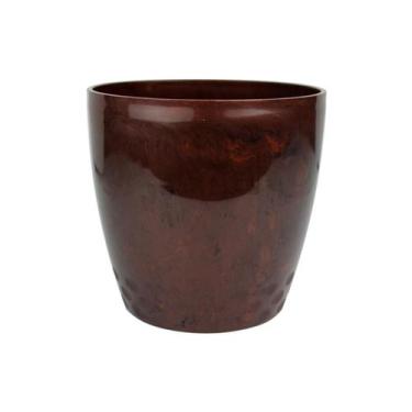 Imagem de Cachepo De Mesa Redondo 19x19cm Grande Cores Tendência Luxo - JL Shop,