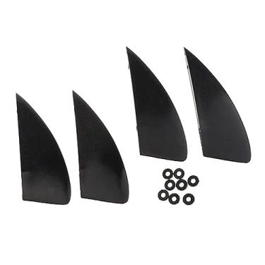 Imagem de oshhni 4 barbatanas de prancha de surfe de kiteboard com junta de reposição de substituição de barbatanas de wakeboard para esportes aquáticos pranchas de