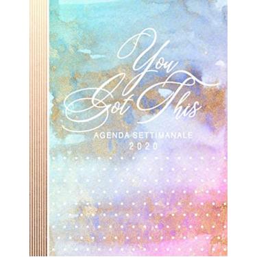 Imagem de Agenda Settimanale 2020: Grande Planner Calendario Journalier - To Do List + 45 Pagine Griglia a Punti - Annuale Mensile Settimanale - Agende Giornaliera A4, Dotted Notebook Journal