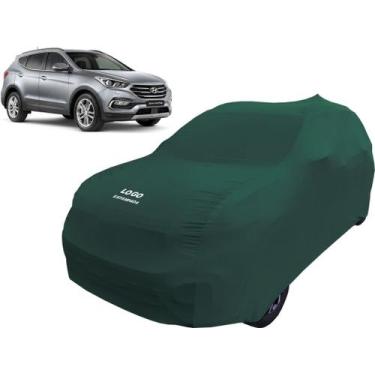 Imagem de Capa De Tecido Para Carro Hyundai Santa Fé - Mz, Verde