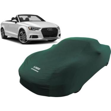 Imagem de Capa Para Cobrir Carro Audi A3 Cabriolet Tecido Helanca - Mz, Verde