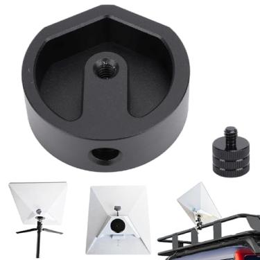 Imagem de Starlink Mini Adaptador de tripé - 1/4-20 e 3/8-16 Adaptador de Montagem Em Liga de Alumínio para Starlink Mini - Compatível Com Tripés, Grampos de Fixação, Adaptadores de Tubo