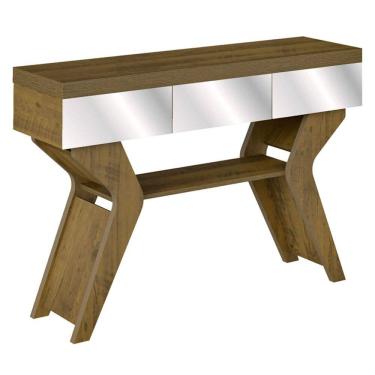 Imagem de Aparador Sala Estar Com Espelhos 120 cm 3739 Pinho ARLY