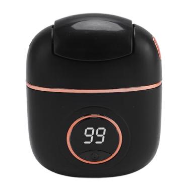 Imagem de Kit de Pedicure de Canduato Elétrico File de Moedor de Pés USB Com 4 Cabeças de Moagem de Liga para Cuidados Com Os Pés (Preto)