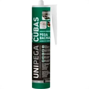 Imagem de Cola Fixa Cuba Unipega Cinza 280Ml