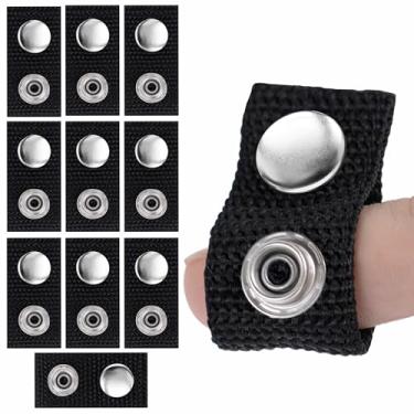 Imagem de Sero Innovation – Extensor de encaixe para barco – Preto – Tamanho da extensão, 2,5 cm – laços para os dedos embutidos. Extend The Life of Your Boat Top Canvas! Pacote com 10