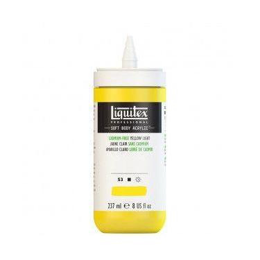 Imagem de Tinta acrílica Liquitex Soft Body 237ml S3 Cadmium Free Yellow Light