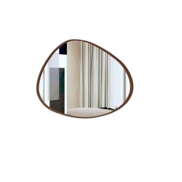 Imagem de Espelho Decorativo Orgânico Com Moldura - JM3 MÓVEIS