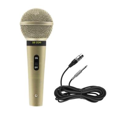 Imagem de Microfone dinâmico cardióide SM-58 P4 CHAMPANHE - LESON