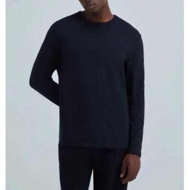 Imagem de Camiseta Manga Longa Hering LZ10 Masculina Algodão Peruano T. P/XXG, M