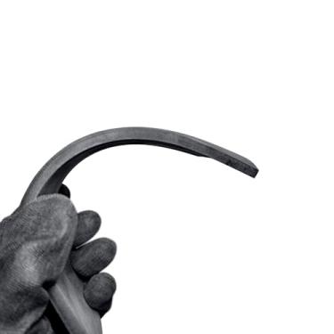 Imagem de Borracha Perfil Esponjoso Vedação 75x06mm Macio - 1 Metro Borrachas Londrina