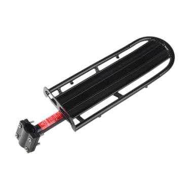 Imagem de simhoa a alumínio da liga de alumínio traseira traseira cátestão da estrutura do suporte montado no banco de trás fácil de instalar para acessórios para, Montagem Do Parafuso