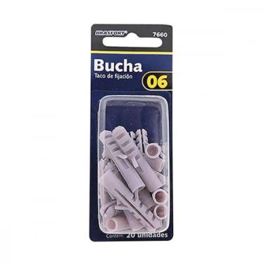Imagem de Cartela Brasfort Bucha N.06 C/20 7660