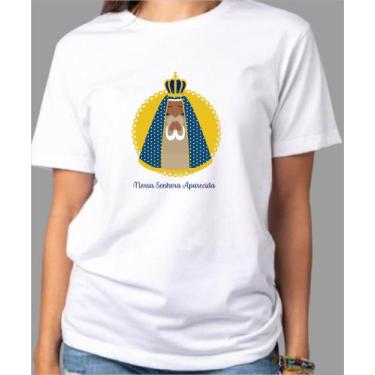 Imagem de Camiseta Adulto Nossa Senhora Aparecida Est.25 -  ZLprint, M