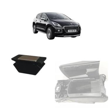 Imagem de trava magnética encosto braço Peugeot 3008, console central 2011, 2012, 2013, 2014, 2015 e 2016.