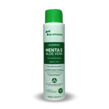 Imagem de Shampoo de Menta e Aloe Vera 500 ml - Top Amazon Cosméticos