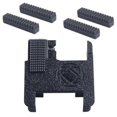 Imagem de Acessórios de impressora 3D para BambuLab P/X Series Kit de substituição de escova de bocal – 3 peças de escova de silicone para bocal, ferramenta de limpeza de consumíveis para impressora 3D (P1P/P1S