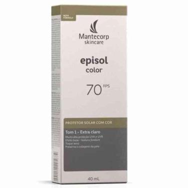 Imagem de Episol Color Fps70 40Ml Tom 1 Extra Claro