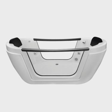 Imagem de Banheira de Hidromassagem Mondialle Modelo Portofino Elegance 197cmx91cmx75cm em Acrílico Branco