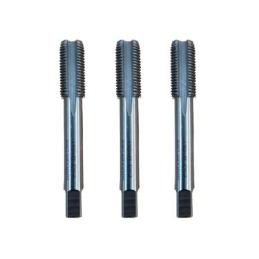 Imagem de Jogo De Macho Rosca Esquerda MF10 X 1,00mm 3pçs Aço Rápido