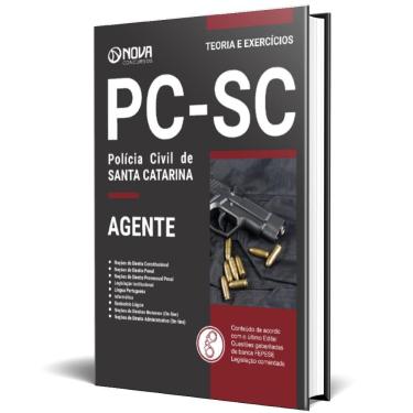 Imagem de Apostila Pc Sc 2024 - Agente De Polícia