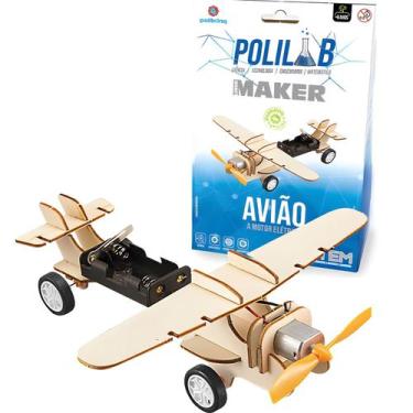 Imagem de Brinquedo De Montar Científico Educativo Infantil DIY Polikab Maker - 