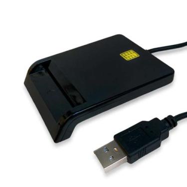Imagem de Leitor Inteligente Cartão Smart Card Certificado Digital Usb XT2161 - 