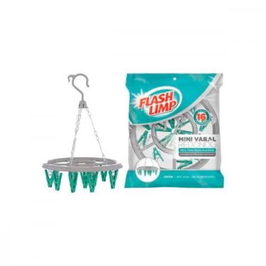 Imagem de Mini Varal Red.16Pregad.Flash-6810 - FLASH LIMP